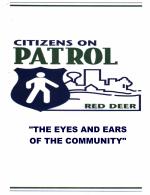 Red Deer City Citizens on Patrol Logo
